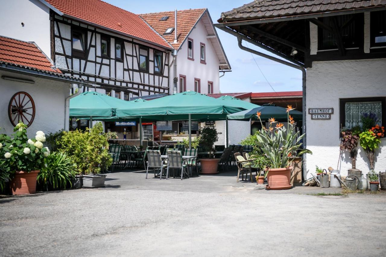 Hotel- Landgasthof Baumhof-Tenne Marktheidenfeld Bagian luar foto